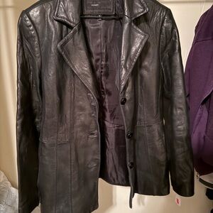 Avanti Black Satin Lined Jacket